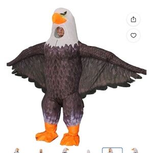 Inflatable Bald Eagle Costume
